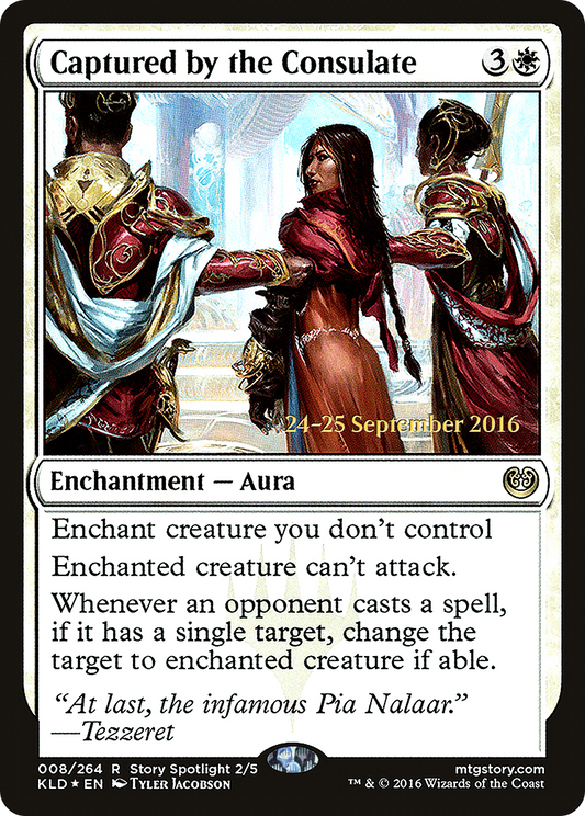 Captured by the Consulate (PRE-08S) (Foil)