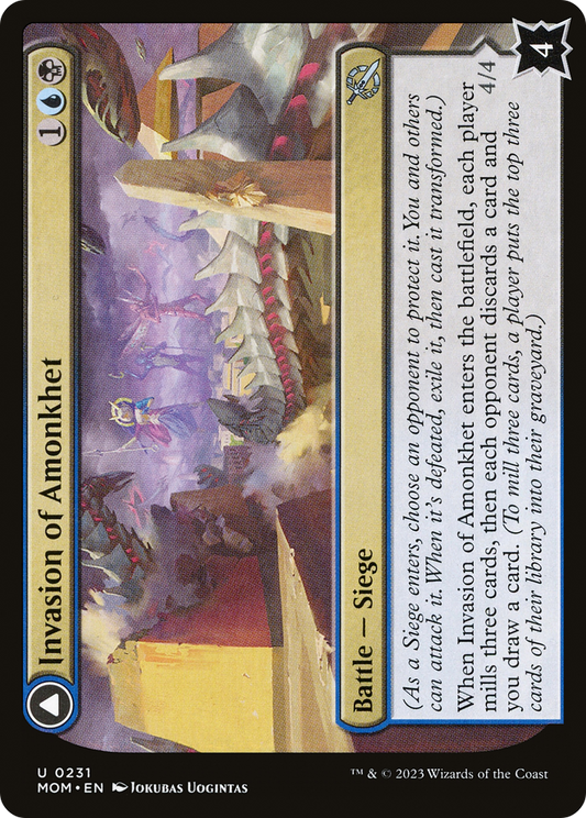Invasion of Amonkhet // Lazotep Convert (MOM-231)