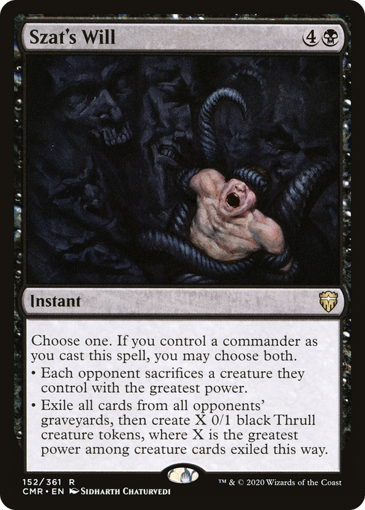 Szat's Will (CMR-152)