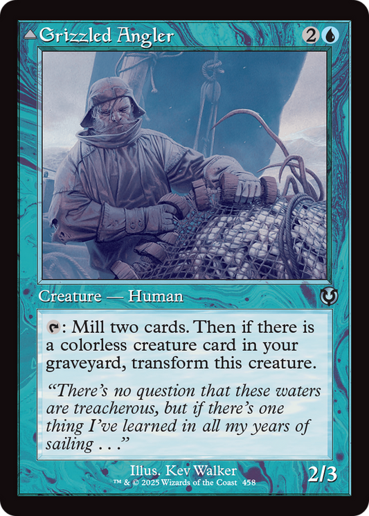 Grizzled Angler // Grisly Anglerfish (INR-458) (Foil)
