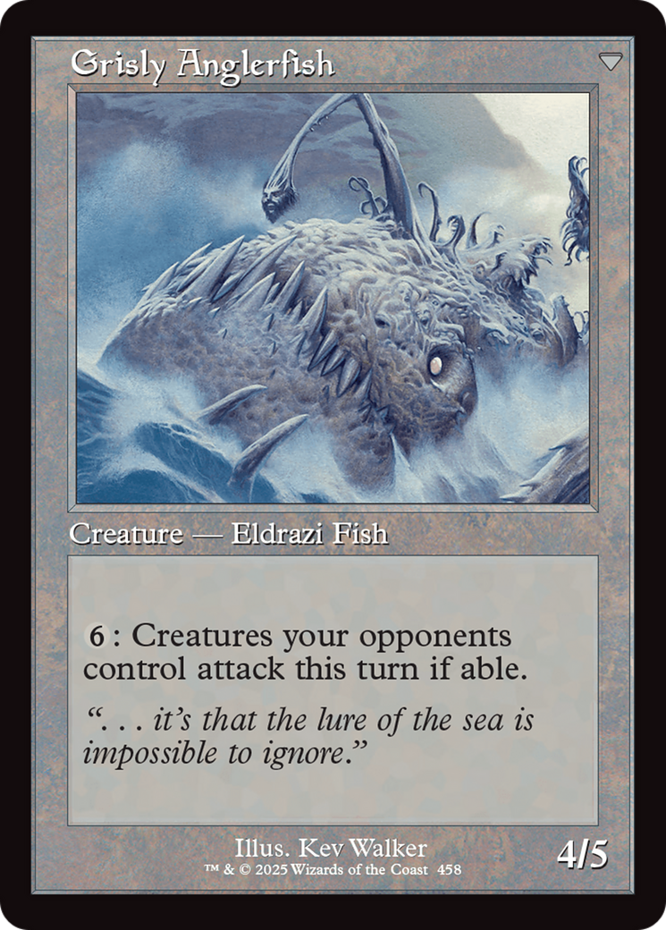 Grizzled Angler // Grisly Anglerfish (INR-458) (Foil)
