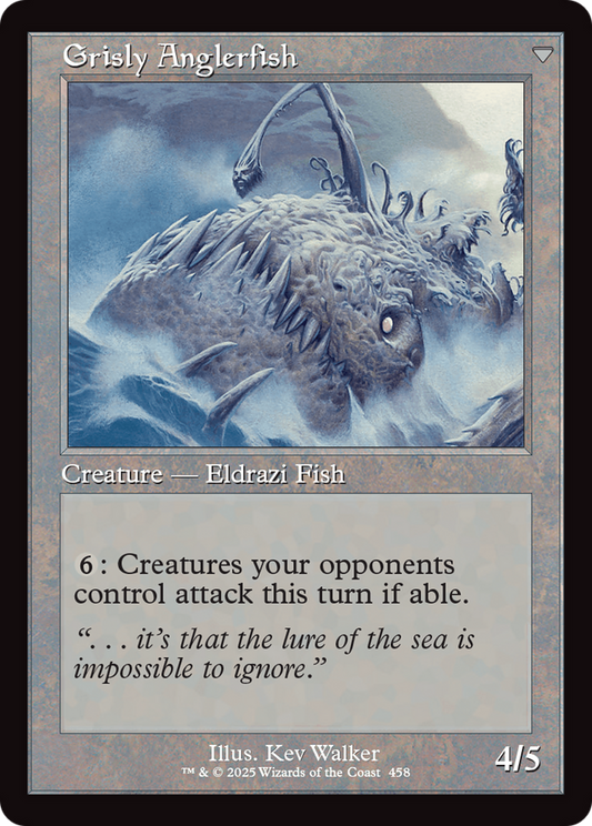 Grizzled Angler // Grisly Anglerfish (INR-458) (Foil)