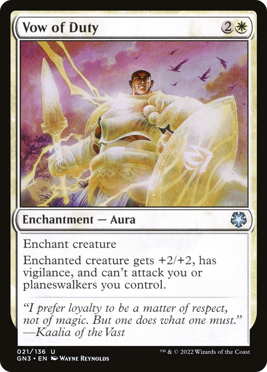 Vow of Duty (GN3-021)