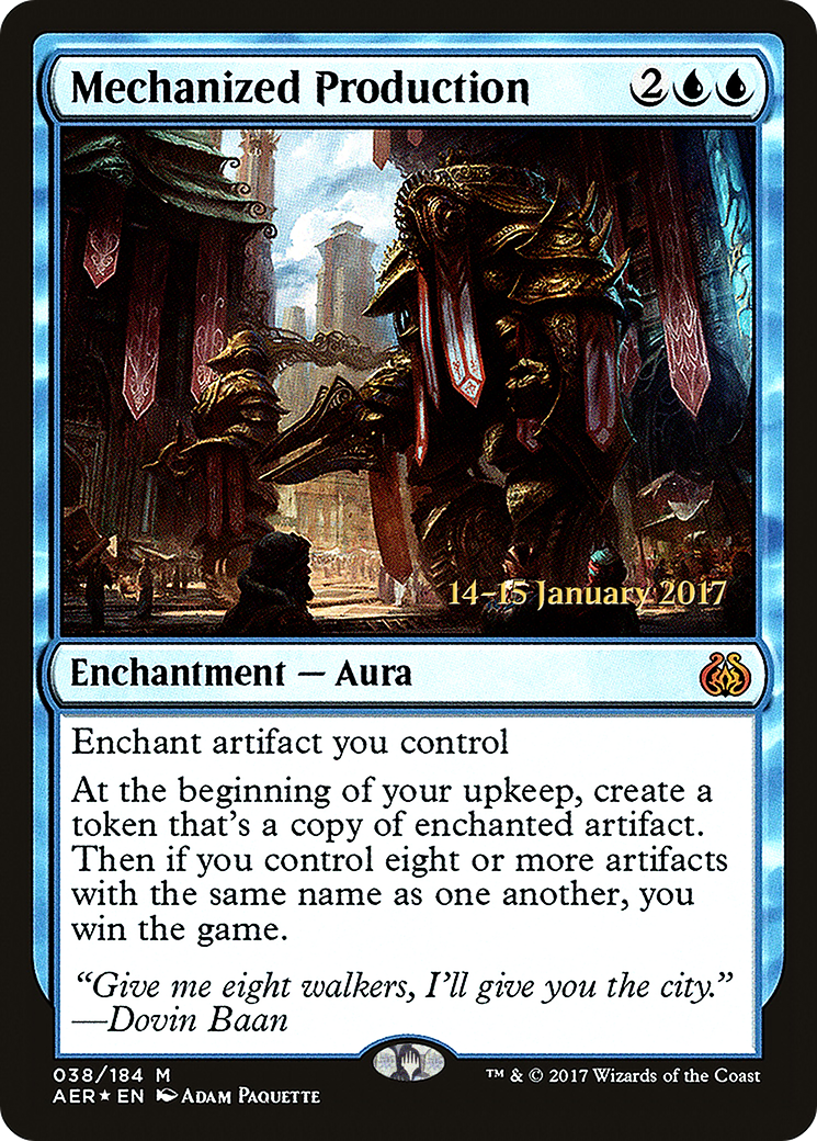 Mechanized Production (PRE-38S) (Foil)