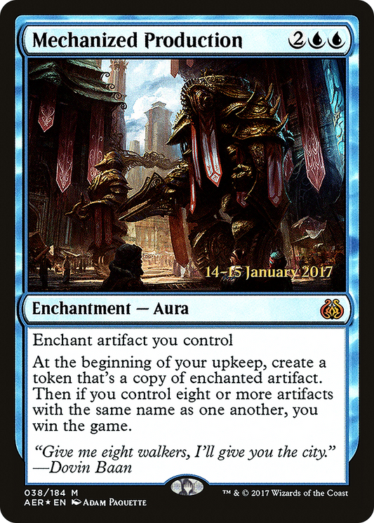 Mechanized Production (PRE-38S) (Foil)