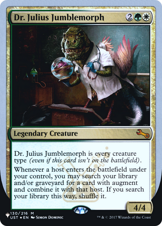 Dr. Julius Jumblemorph (LIST-046) (Foil)