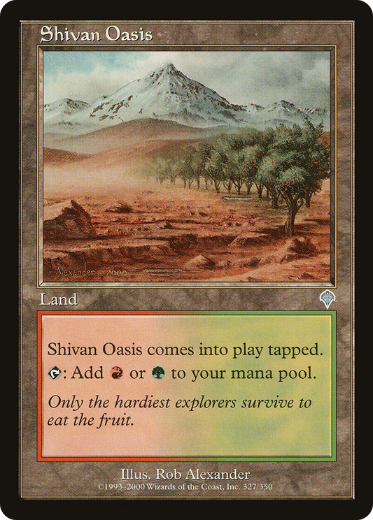 Shivan Oasis (INV-327) (Foil)