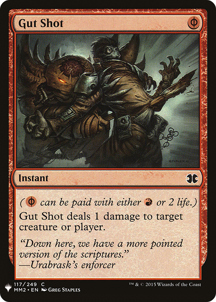 Gut Shot (LIST-MM2-117)