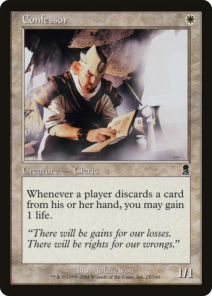 Confessor (ODY-015) (Foil)