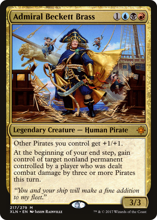 Admiral Beckett Brass (XLN-217) (Foil)