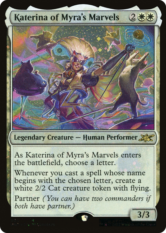 Katerina of Myra's Marvels (UNF-302) (Galaxy Foil)