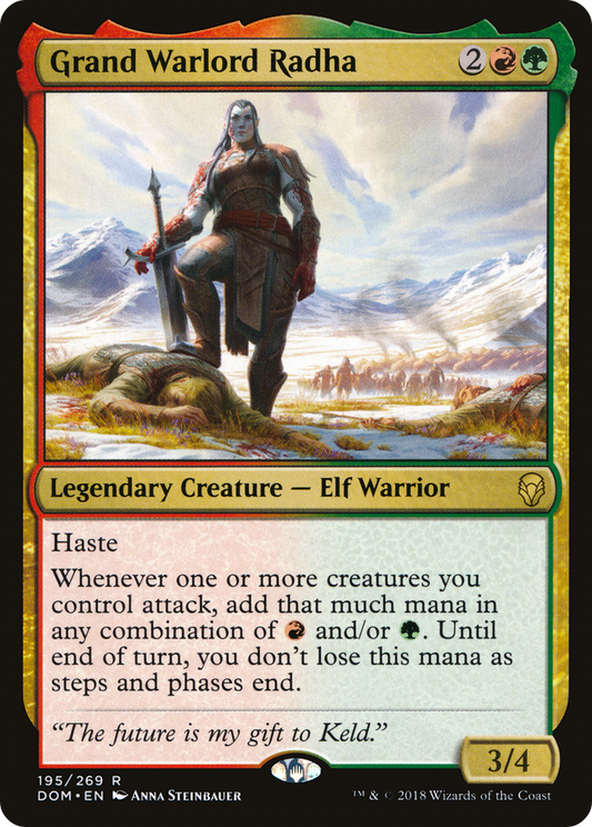 Grand Warlord Radha (DOM-195) (Foil)