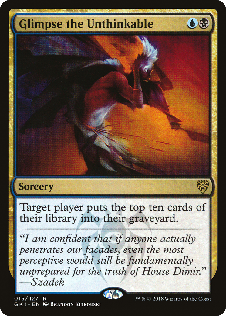 Glimpse the Unthinkable (GR1-015)