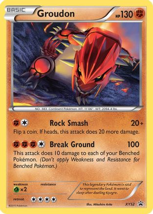 Groudon (PR-) (Holofoil)