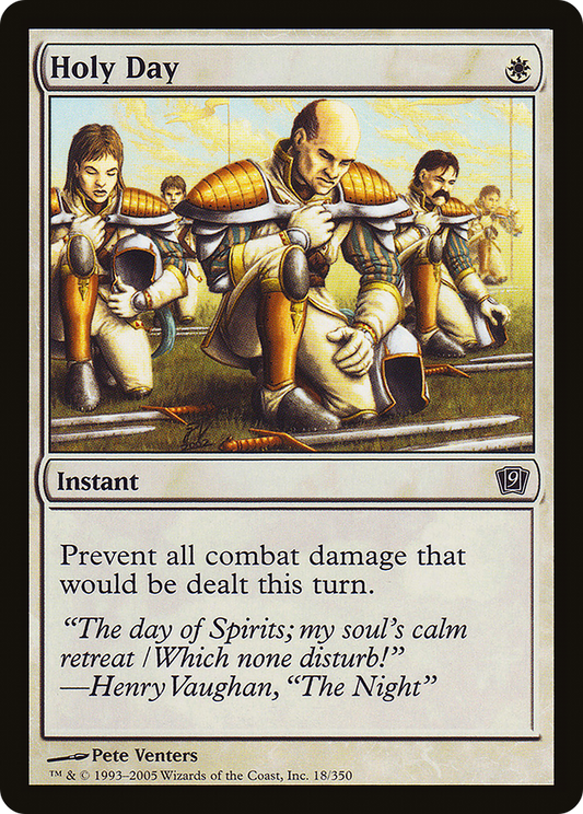 Holy Day (9ED-18★) (Foil)