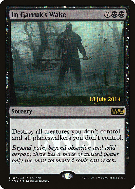In Garruk's Wake (LARP-100) (Foil)