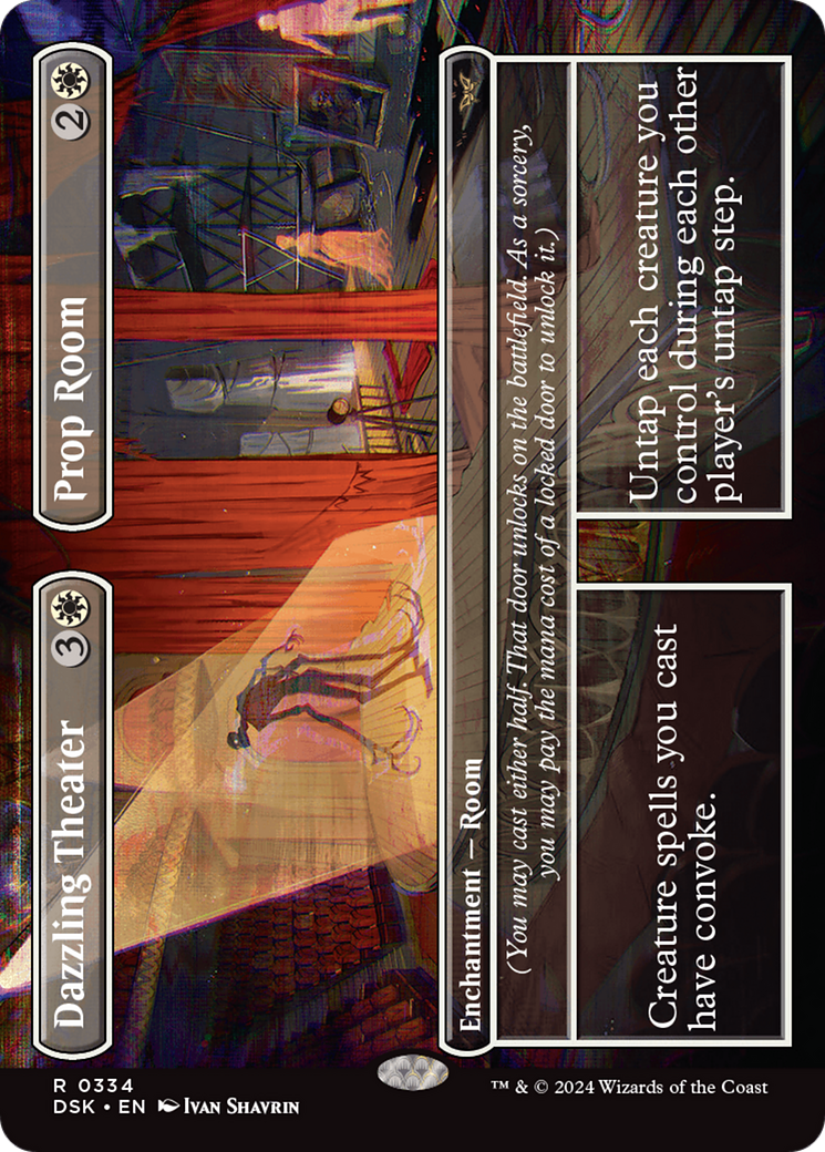 Dazzling Theater // Prop Room (DSK-334) (Borderless)