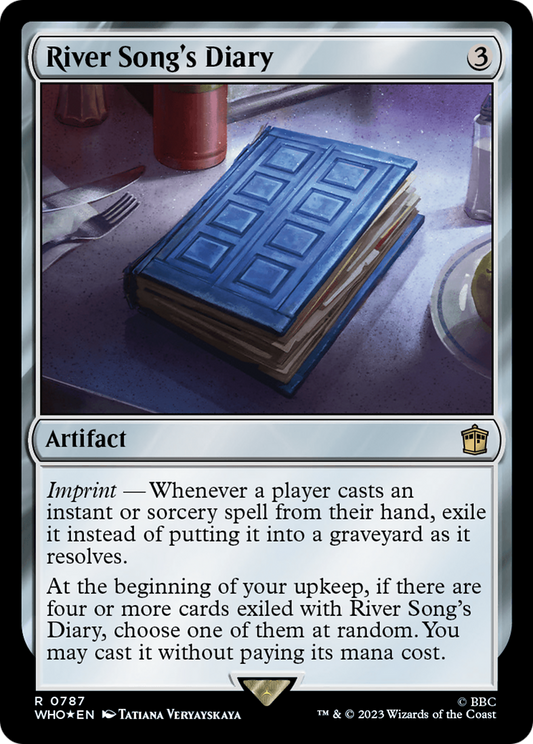 River Song's Diary (WHO-787) (Surge Foil)