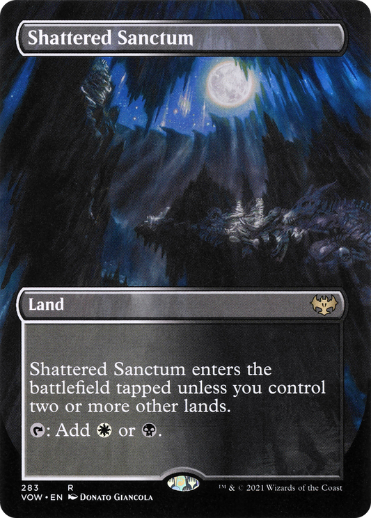 Shattered Sanctum (VOW-283) (Borderless)