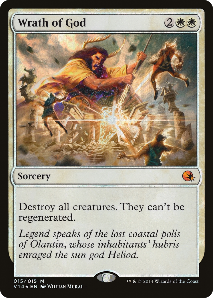 Wrath of God (V14-015) (Foil)