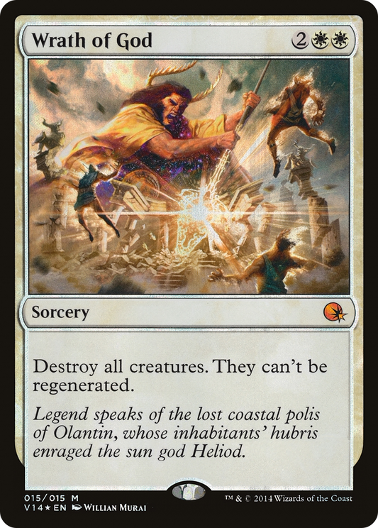 Wrath of God (V14-015) (Foil)