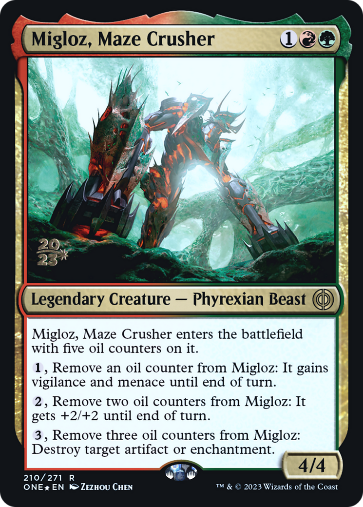 Migloz, Maze Crusher (PRE-210S) (Foil)
