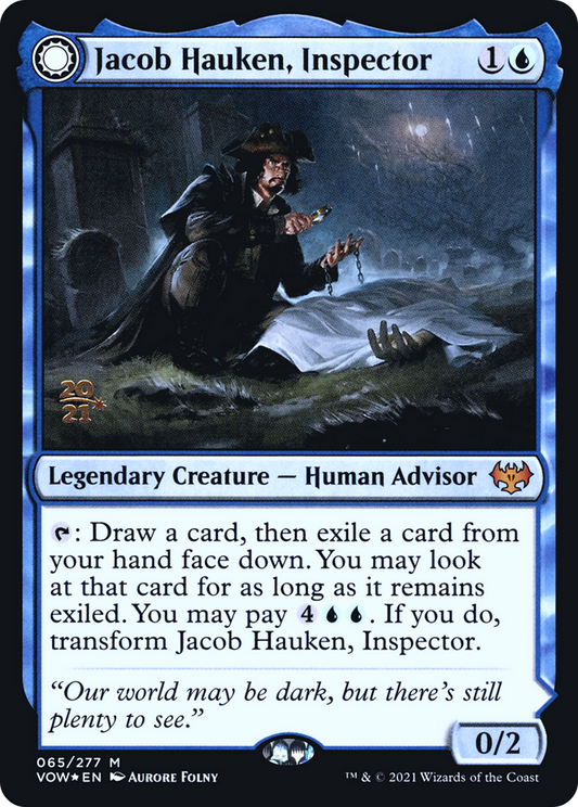 Jacob Hauken, Inspector // Hauken's Insight (PRE-65S) (Foil)