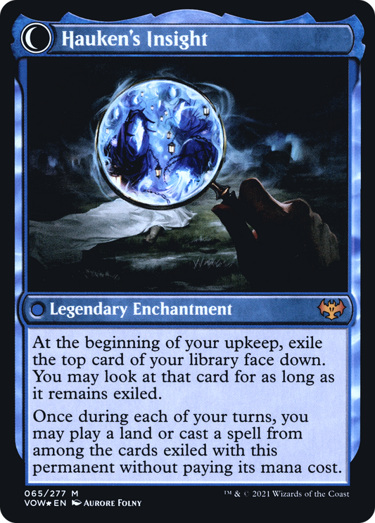 Jacob Hauken, Inspector // Hauken's Insight (PRE-65S) (Foil)