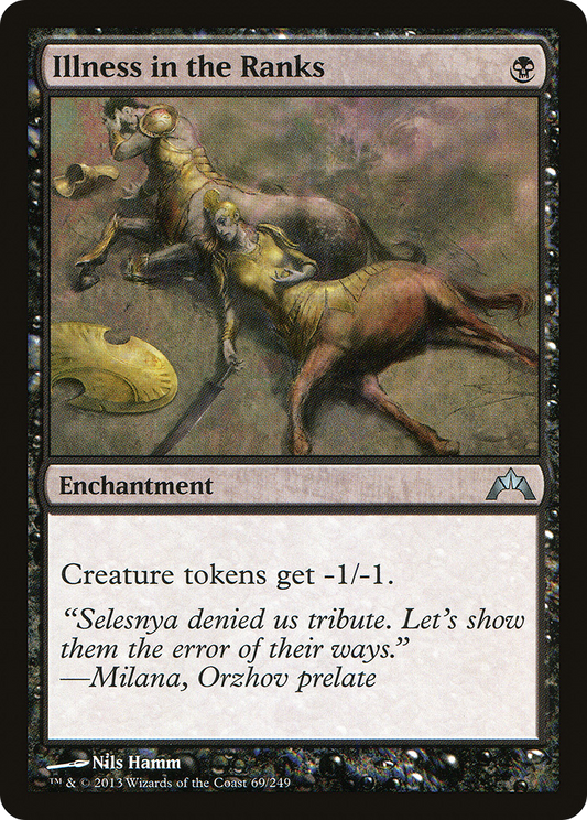 Illness in the Ranks (GTC-069)