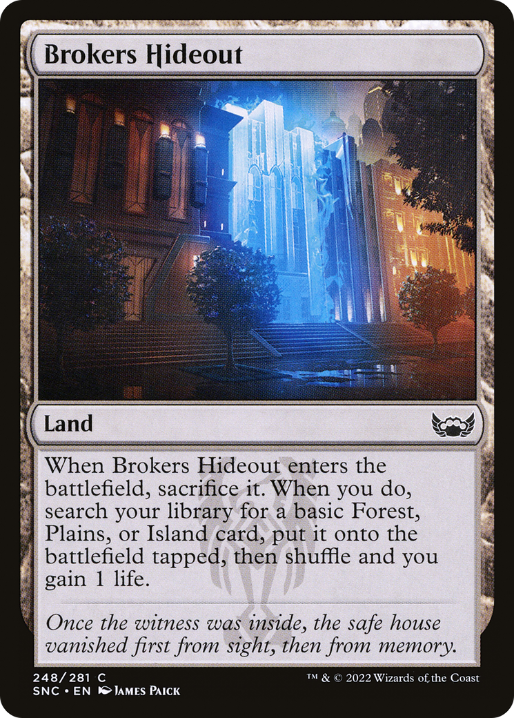Brokers Hideout (SNC-248) (Foil)