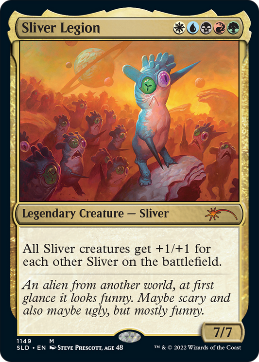 Sliver Legion (SLD-1149) (Foil)