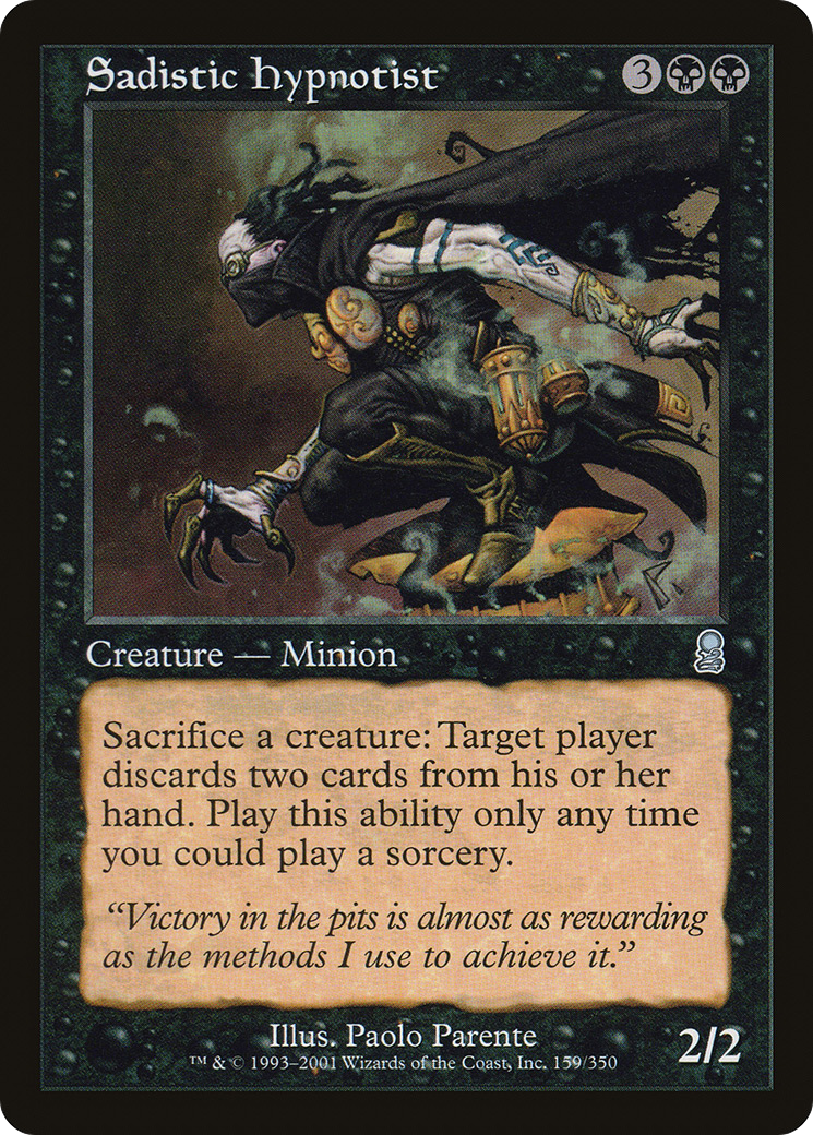 Sadistic Hypnotist (ODY-159) (Foil)