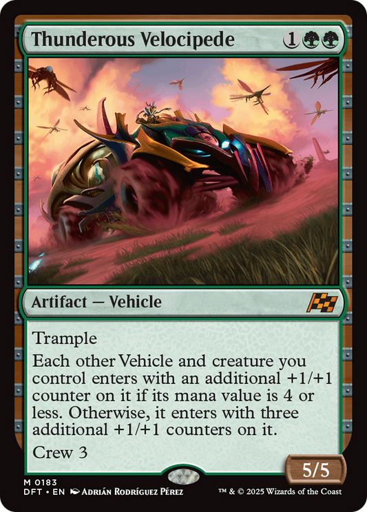 Thunderous Velocipede (DFT-183) (Foil)