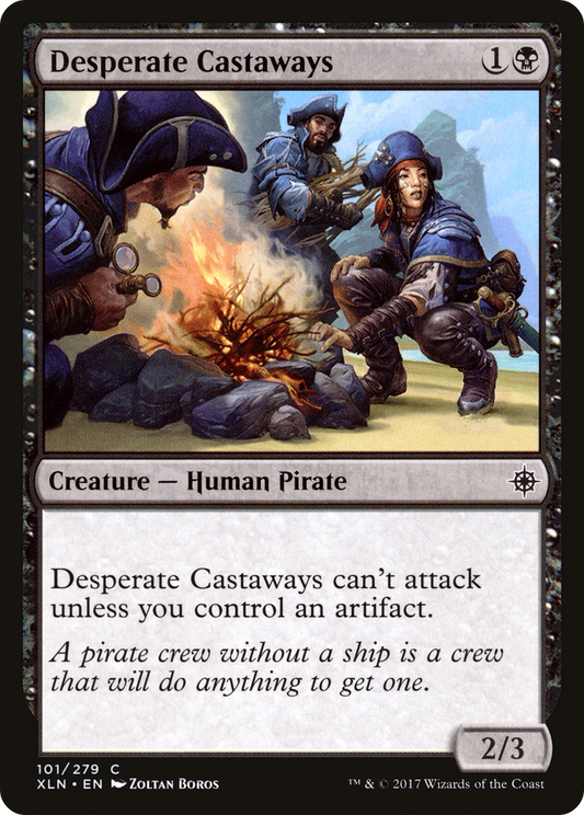Desperate Castaways (XLN-101) (Foil)