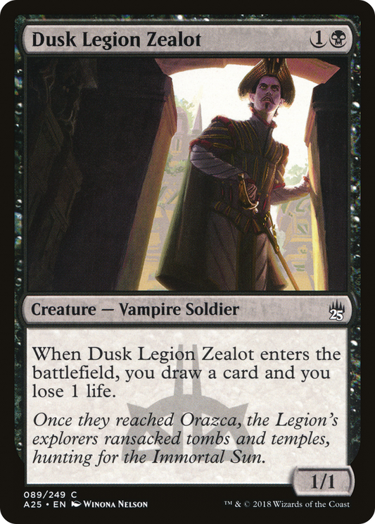Dusk Legion Zealot (A25-089)