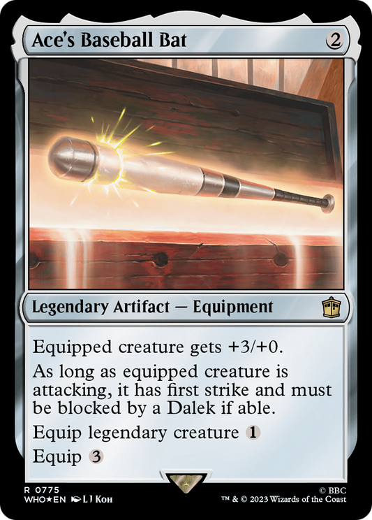 Ace's Baseball Bat (WHO-775) (Surge Foil)