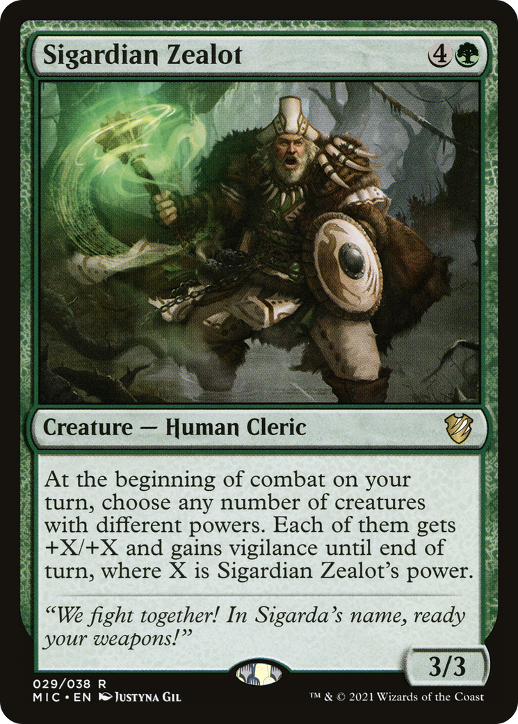 Sigardian Zealot (MIC-029)
