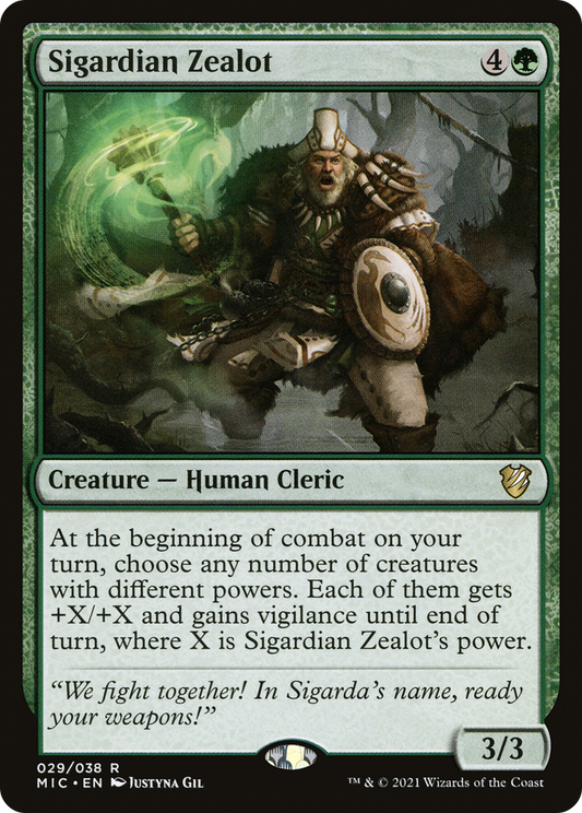 Sigardian Zealot (MIC-029)