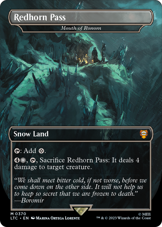 Redhorn Pass / Mouth of Ronom (LTC-370) (Borderless)