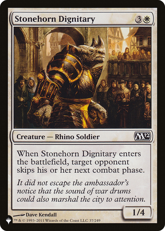 Stonehorn Dignitary (LIST-M12-37)