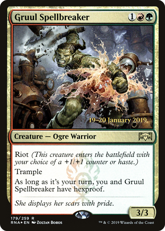 Gruul Spellbreaker (PRE-179S) (Foil)