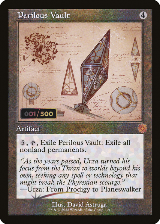 Perilous Vault (BRR-101Z) (Foil) (Serialized)