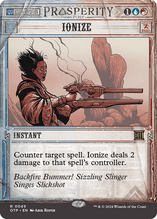 Ionize (OTP-049) (Showcase) (Borderless) (Foil)