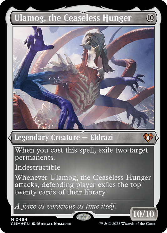Ulamog, the Ceaseless Hunger (CMM-454) (Etched Foil)