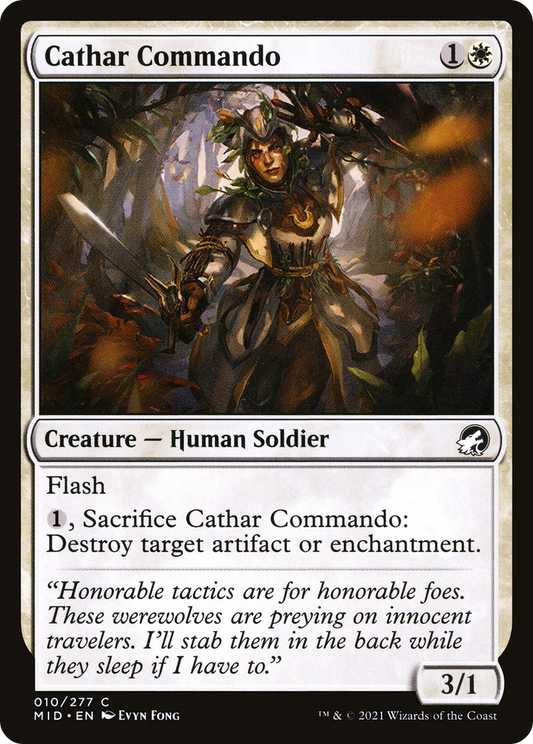 Cathar Commando (MID-010) (Foil)
