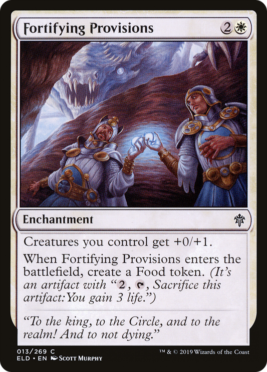 Fortifying Provisions (ELD-013) (Foil)