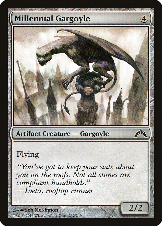 Millennial Gargoyle (GTC-232) (Foil)