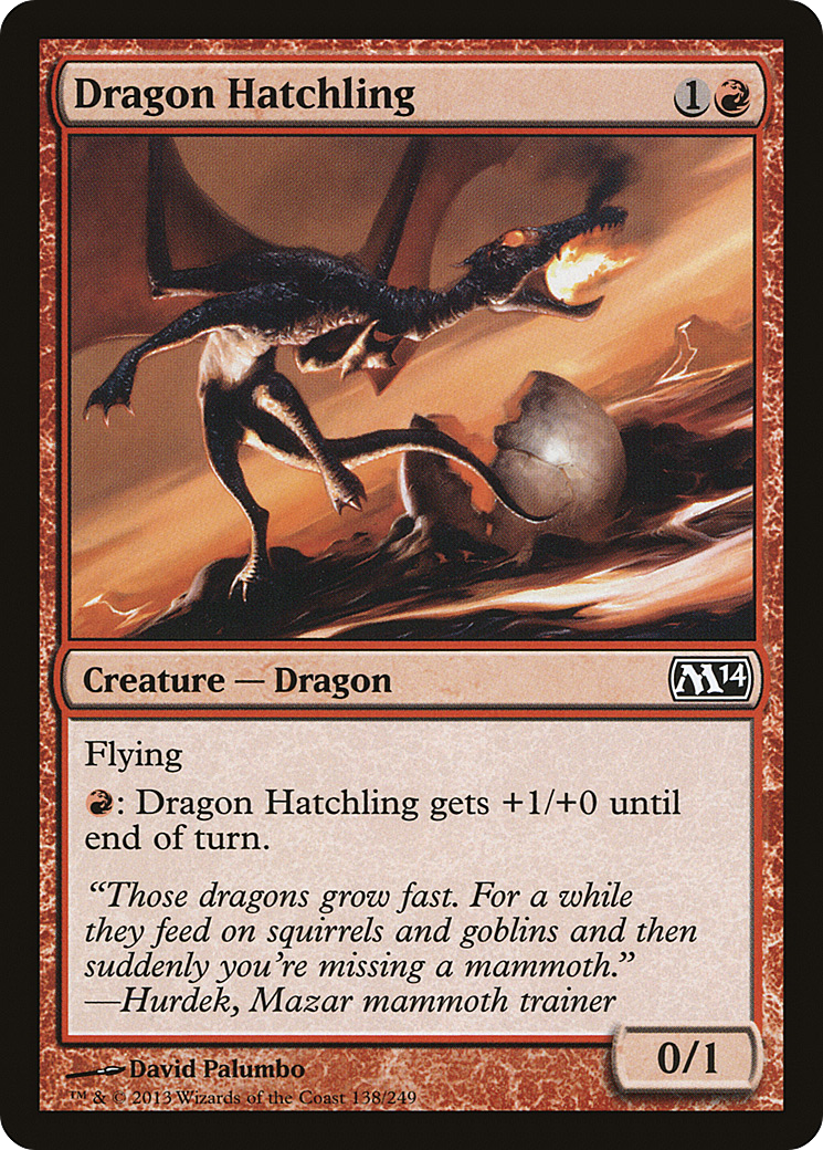 Dragon Hatchling (M14-138) (Foil)