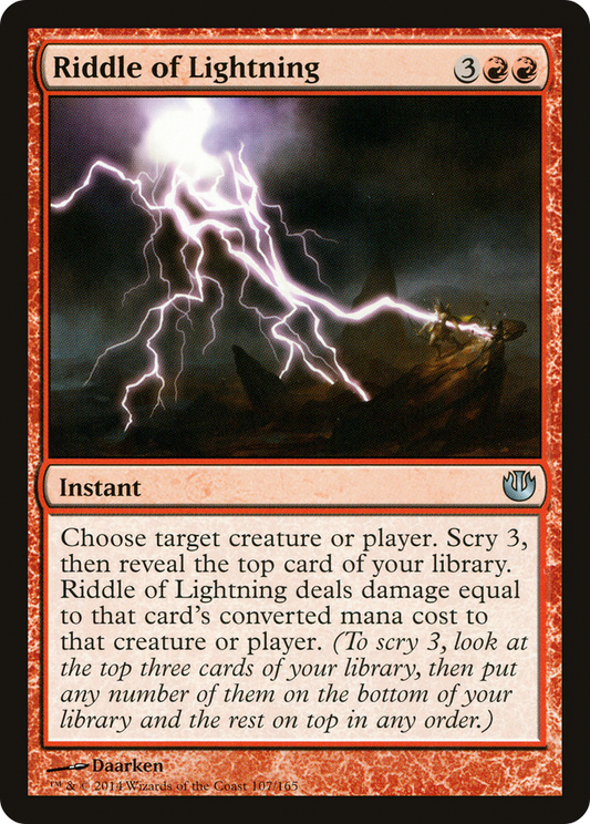 Riddle of Lightning (JOU-107) (Foil)