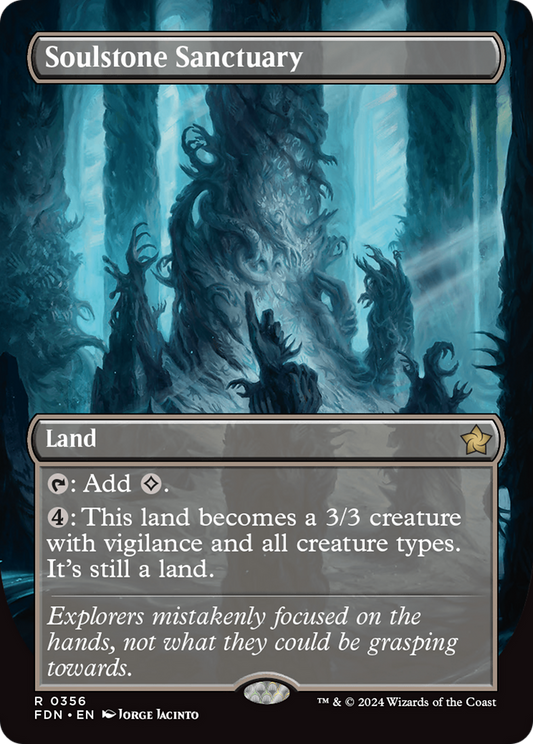Soulstone Sanctuary (FDN-356) (Borderless) (Foil)